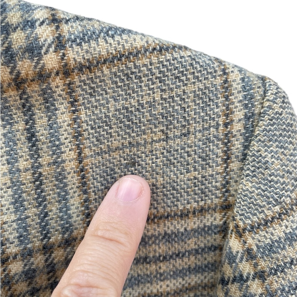 Vintage Pendleton Plaid Wool Women’s 1950s-1960s Blazer - Picture 5 of 6